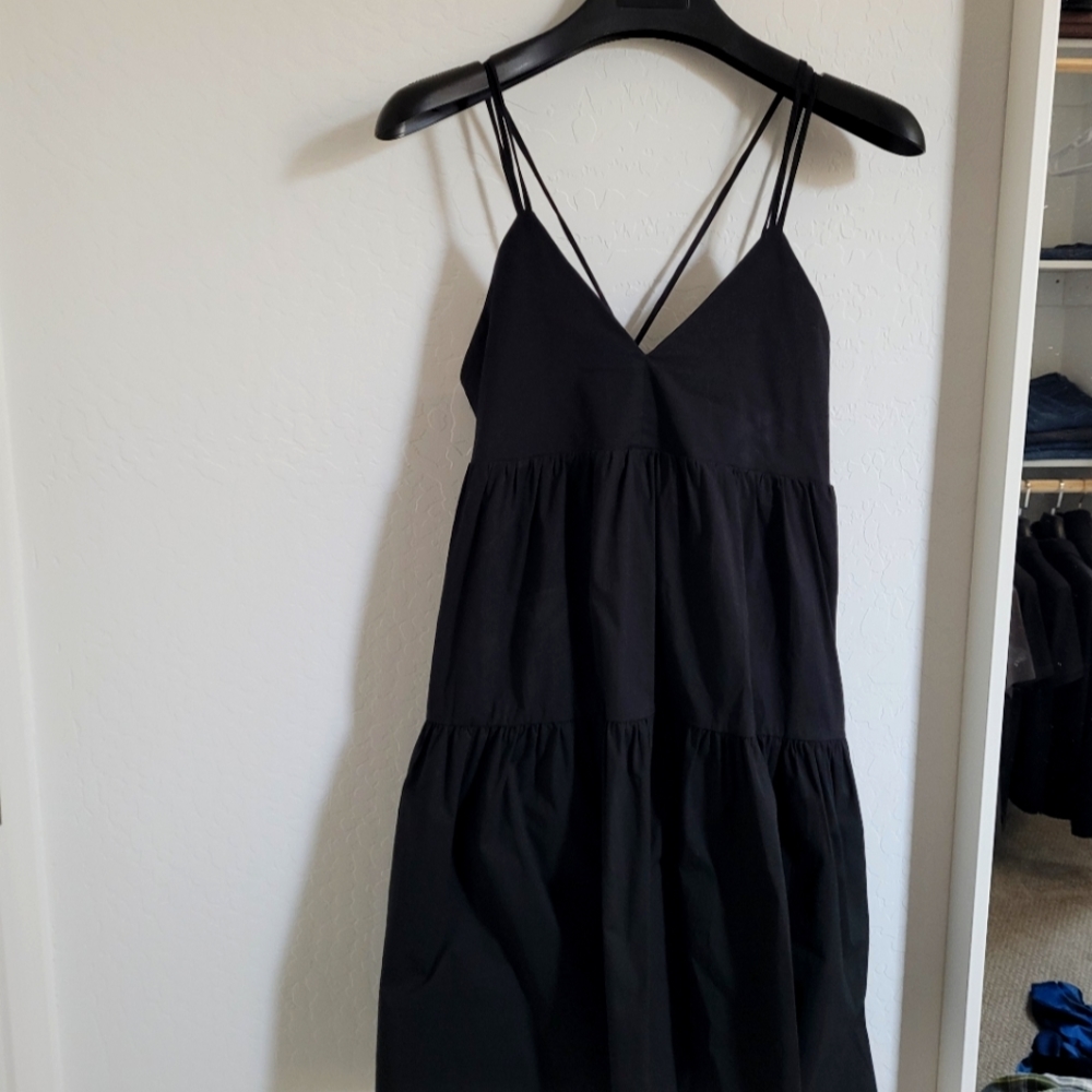 Black bubble dress